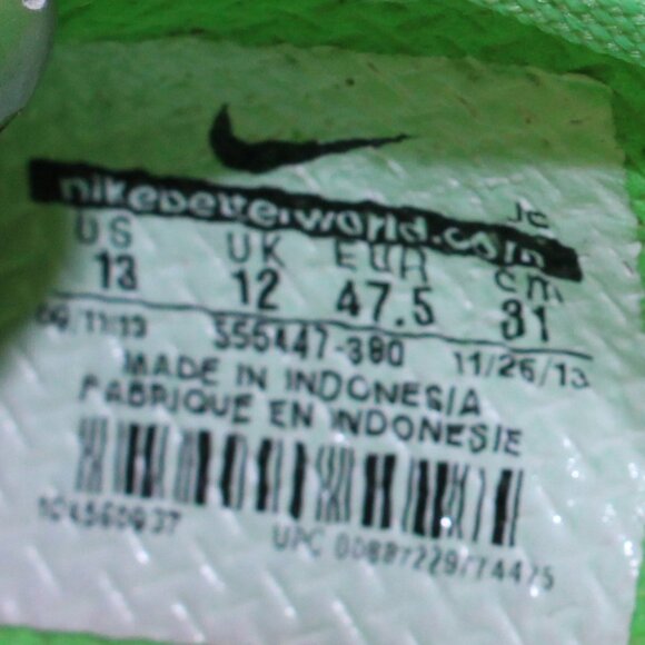 Nike Mercurial IX Soccer Cleats Shoes Mens (US 13/EU 47.5) - Picture 7 of 9
